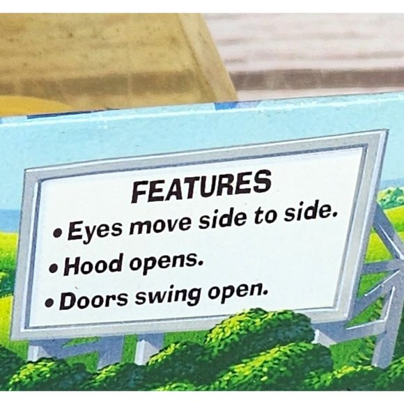 Vintage 1999 The Chevron Cars Casey Coupe Collectible - Features Eyes Move Side - Picture 15 of 16